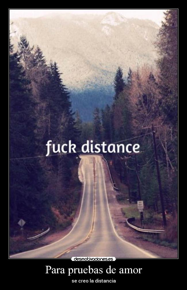 Para pruebas de amor -