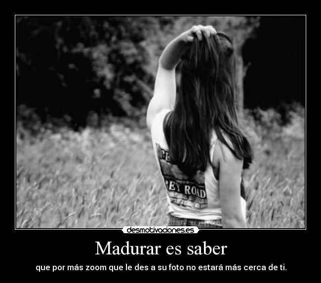 Madurar es saber - 