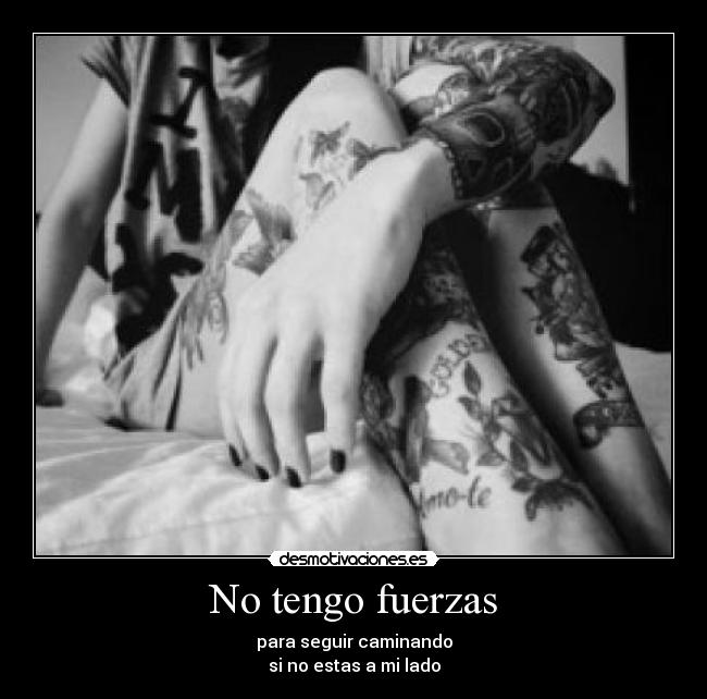 No tengo fuerzas - 