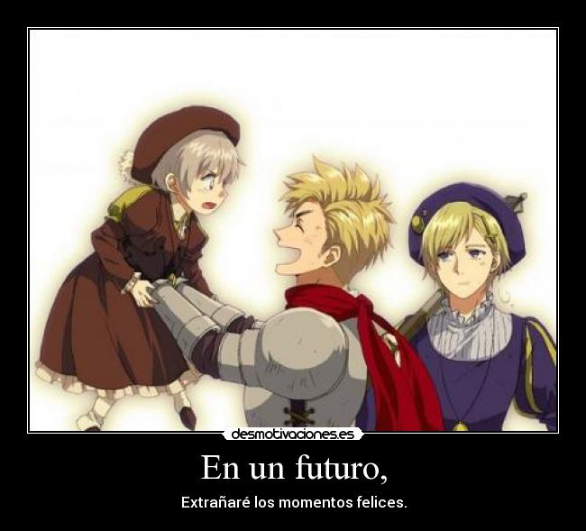 En un futuro, - 