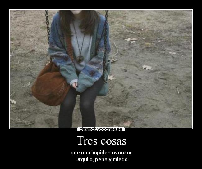 Tres cosas -