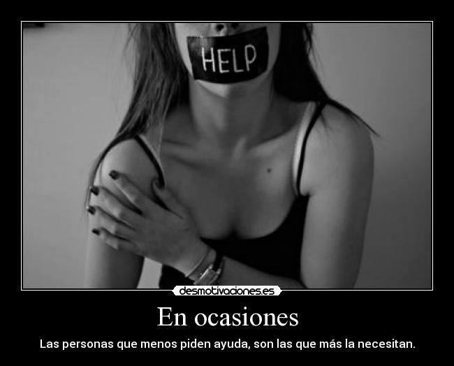 En ocasiones -