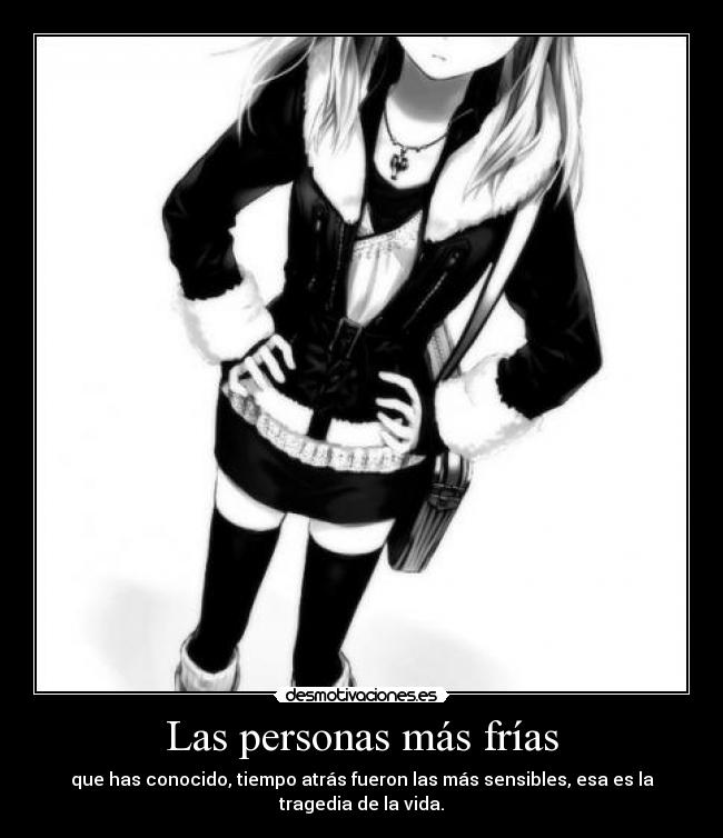 Las personas más frías -