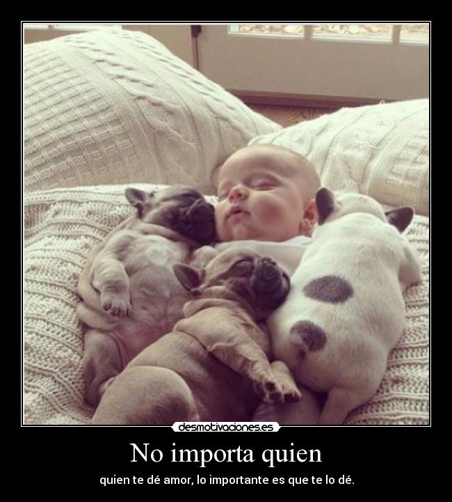 No importa quien - 