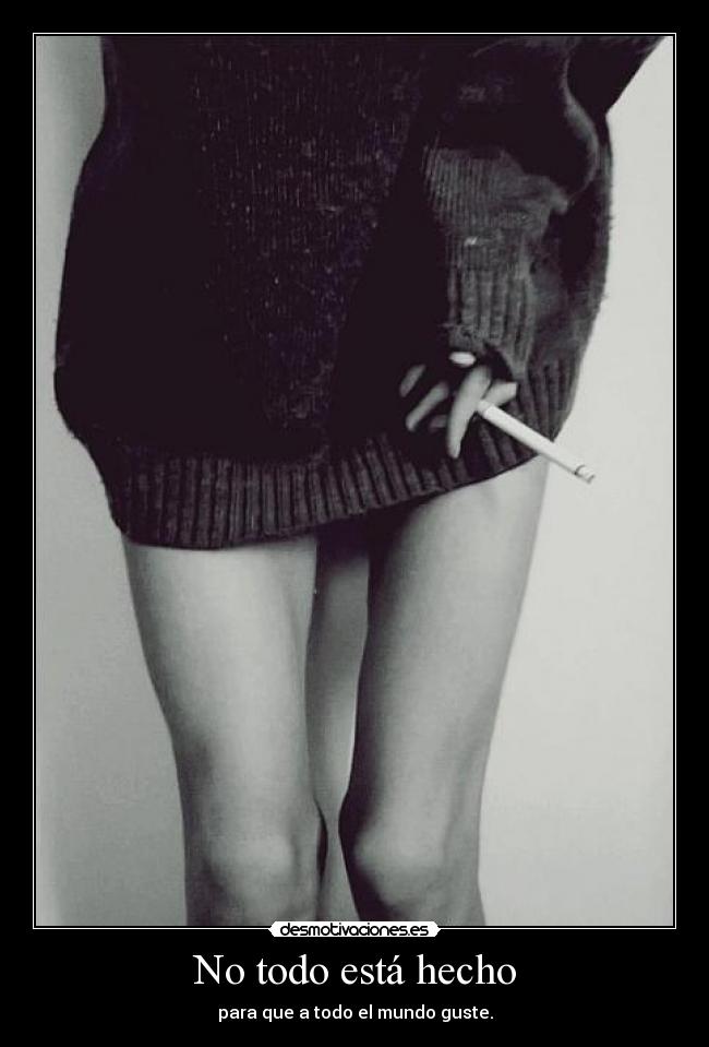 No todo está hecho - 