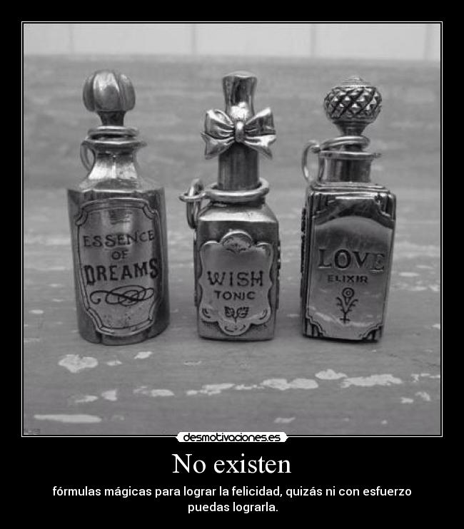 No existen -