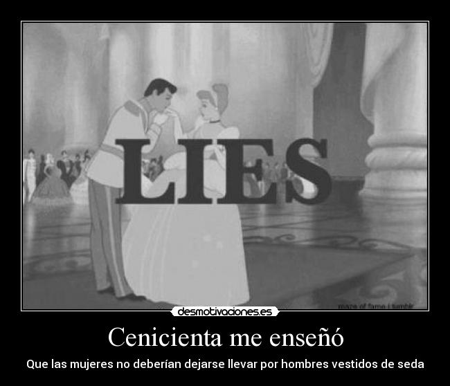 Cenicienta me enseñó -