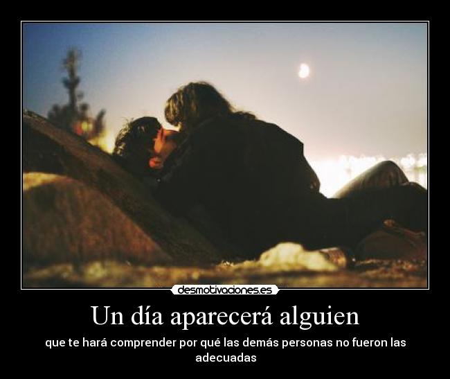 Un día aparecerá alguien -