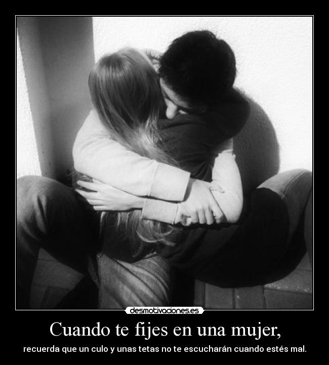 Cuando te fijes en una mujer, - 