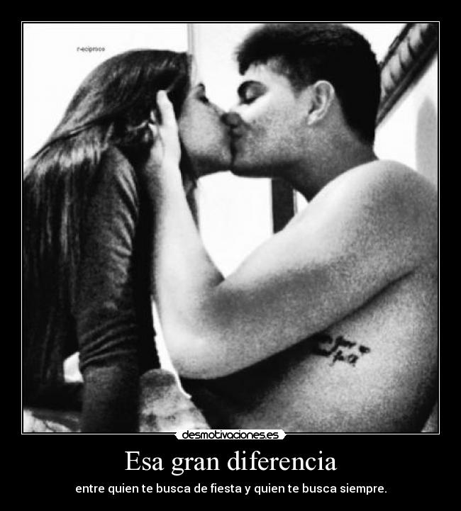 Esa gran diferencia - 