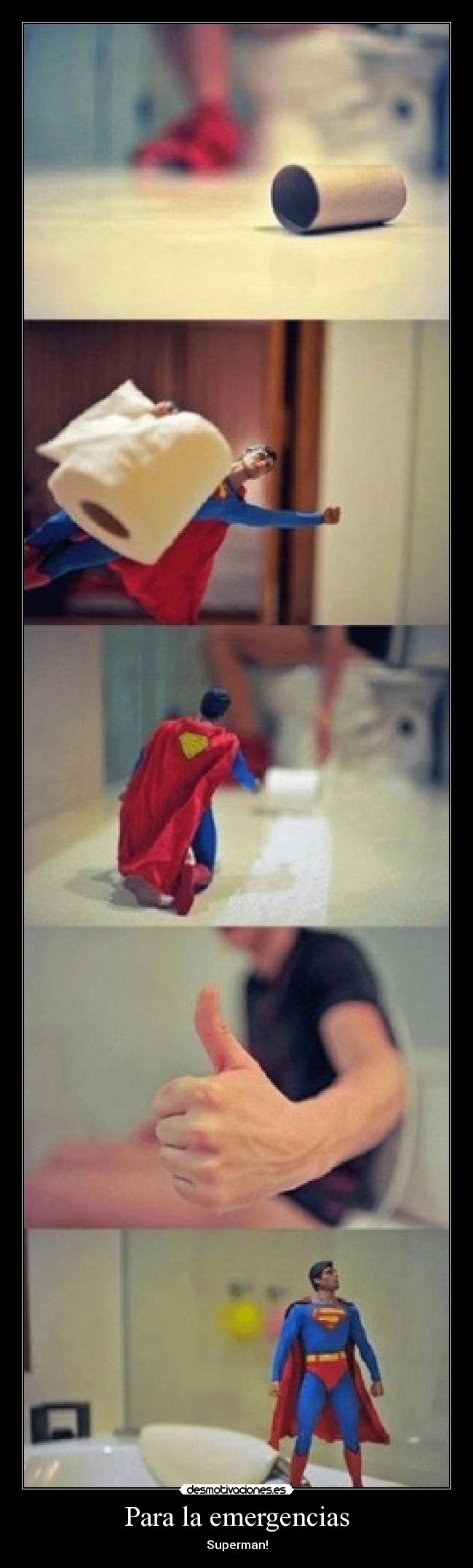 Para la emergencias - Superman!