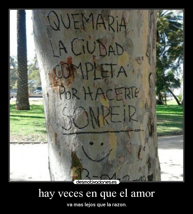 hay veces en que el amor - 