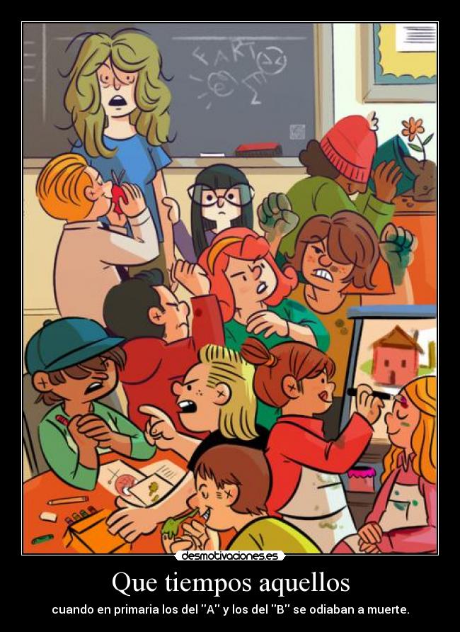 Que tiempos aquellos -