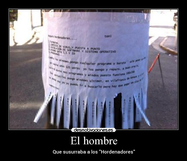 El hombre - 