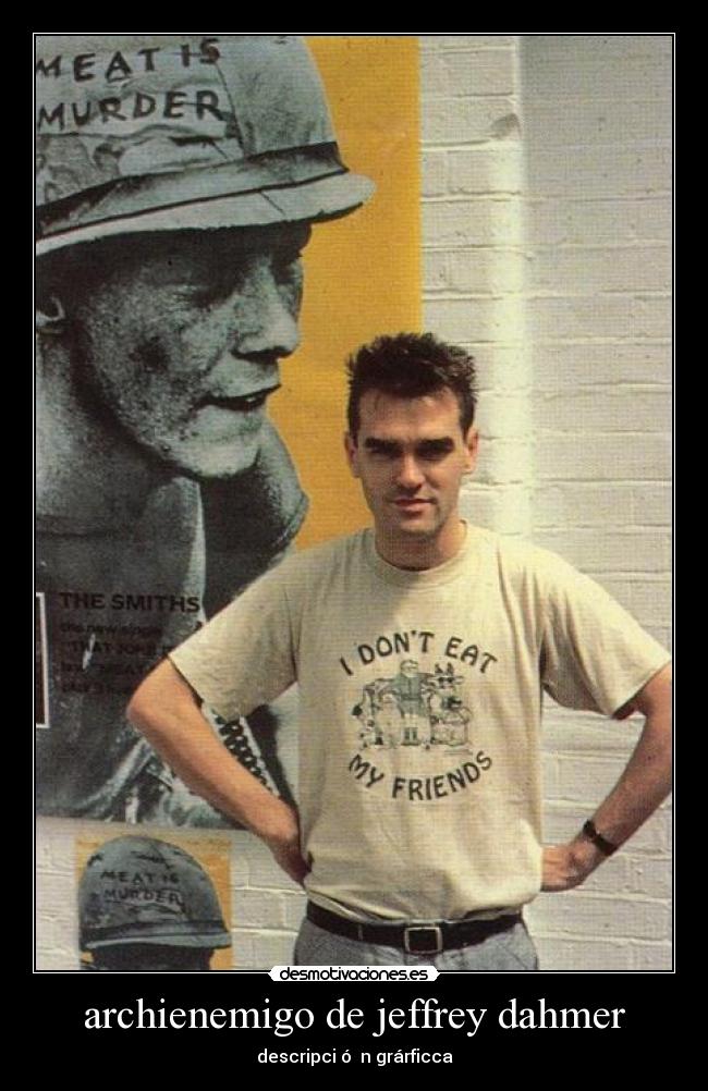 archienemigo de jeffrey dahmer - descripci ó n grárficca
