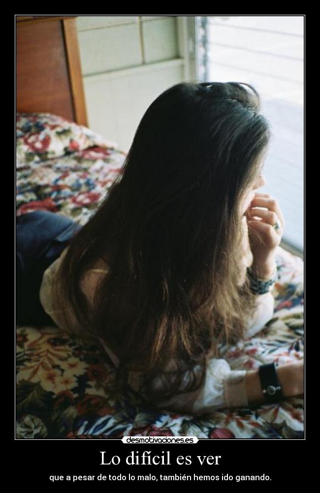Lo difícil es ver - 
