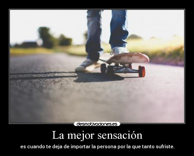 La mejor sensación - 