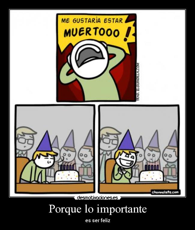 Porque lo importante - 