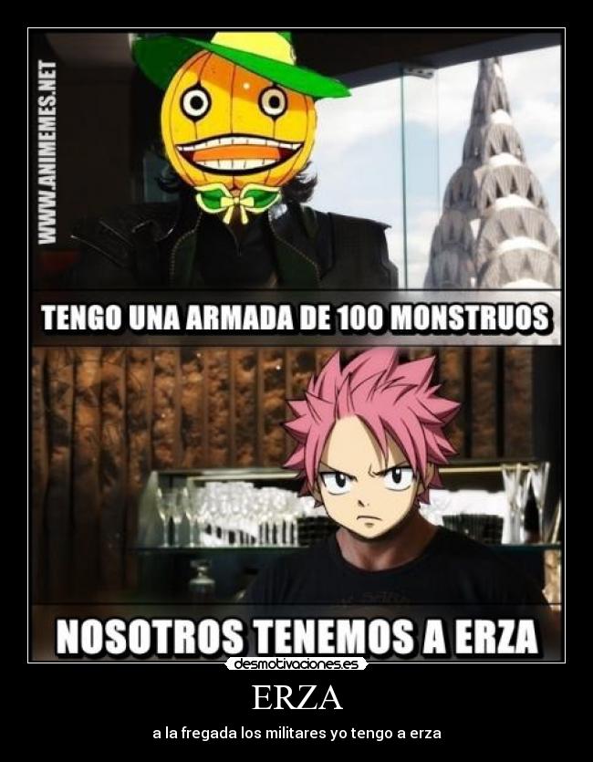 carteles erza titania desmotivaciones