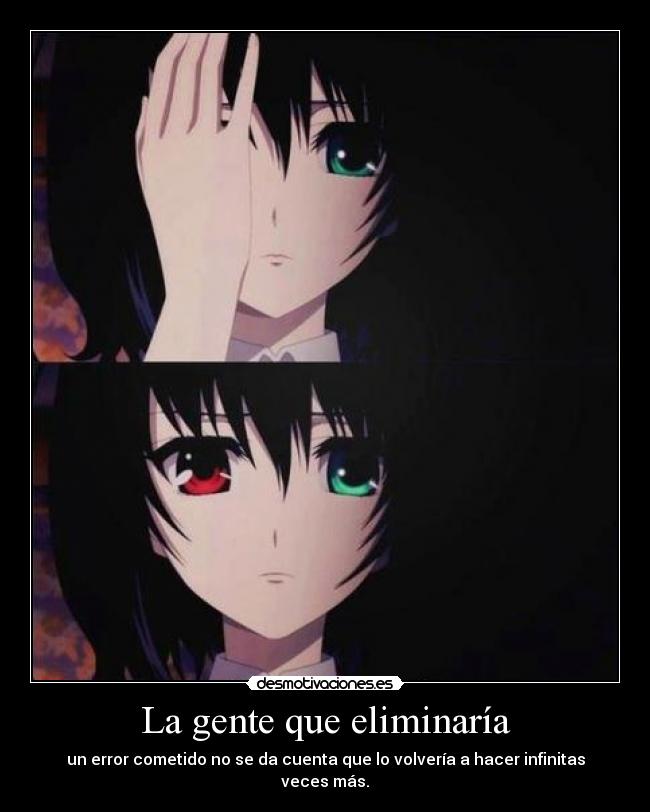 La gente que eliminaría - 