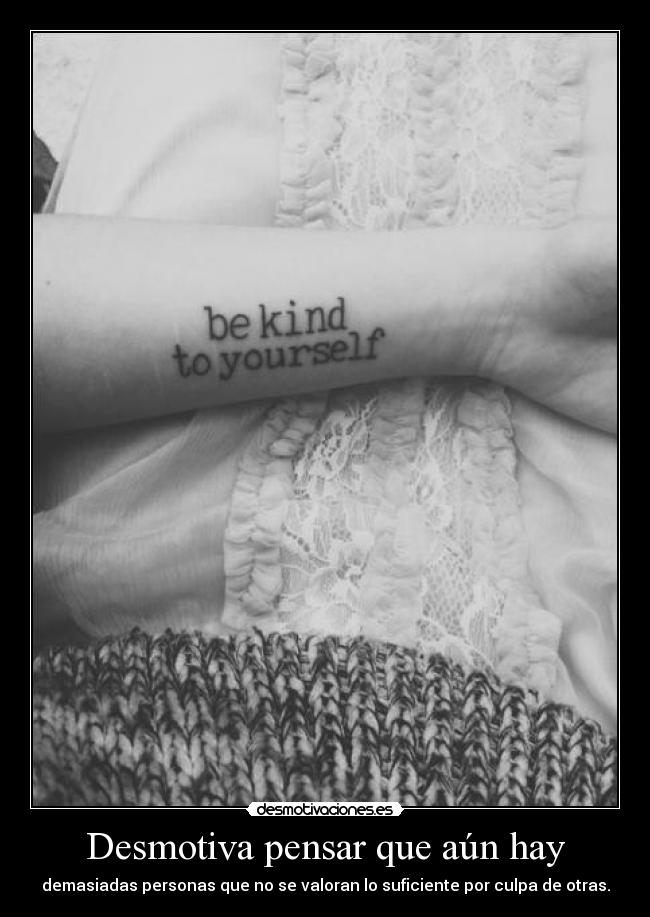 Desmotiva pensar que aún hay -