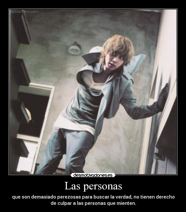 Las personas -