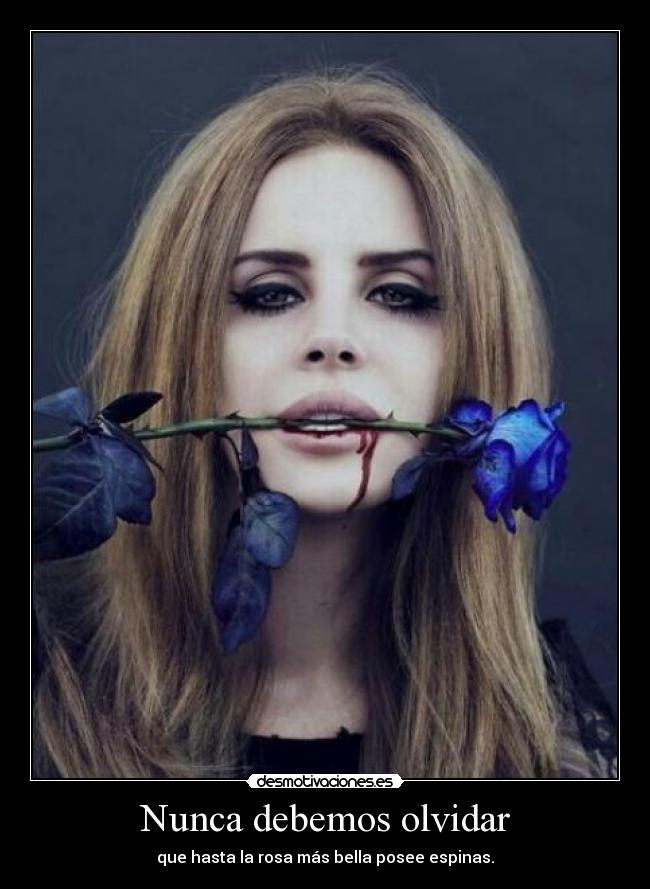 Nunca debemos olvidar - 