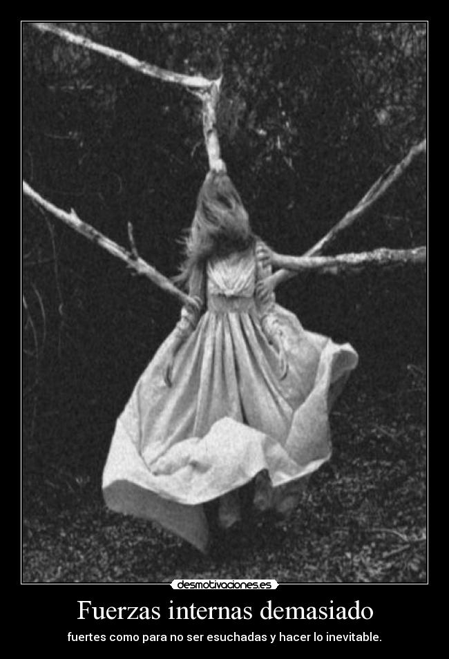 Fuerzas internas demasiado -