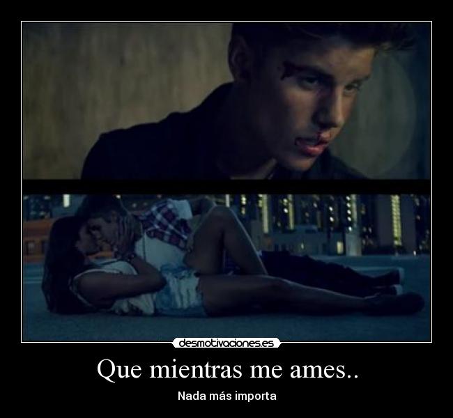 Que mientras me ames.. -