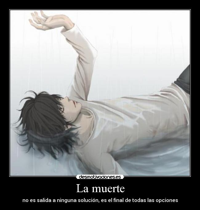 carteles muerte anime death note lawliet ryuzaki cada notan error los tags amo desmotivaciones