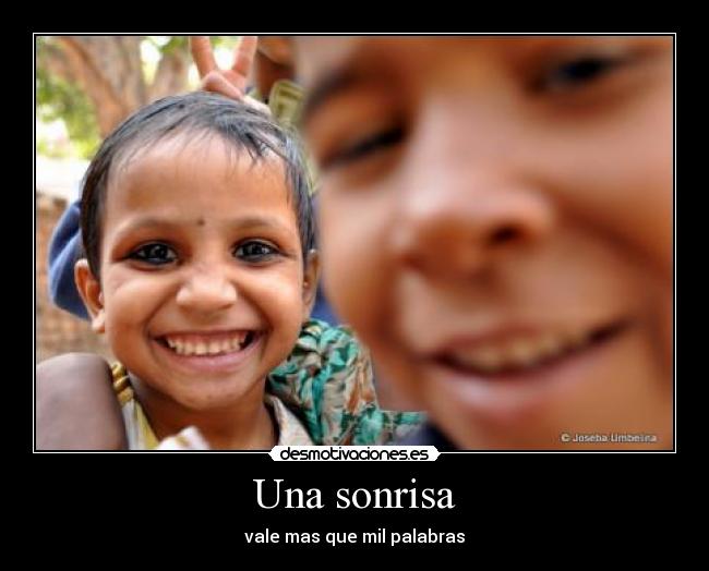 Una sonrisa - 