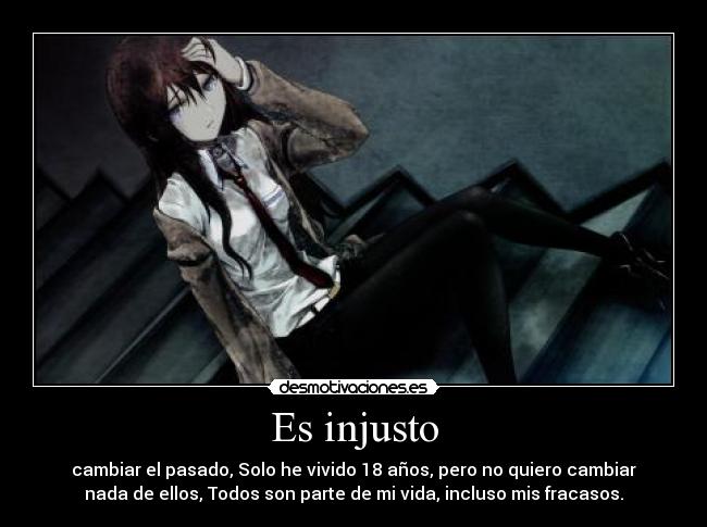 Es injusto -