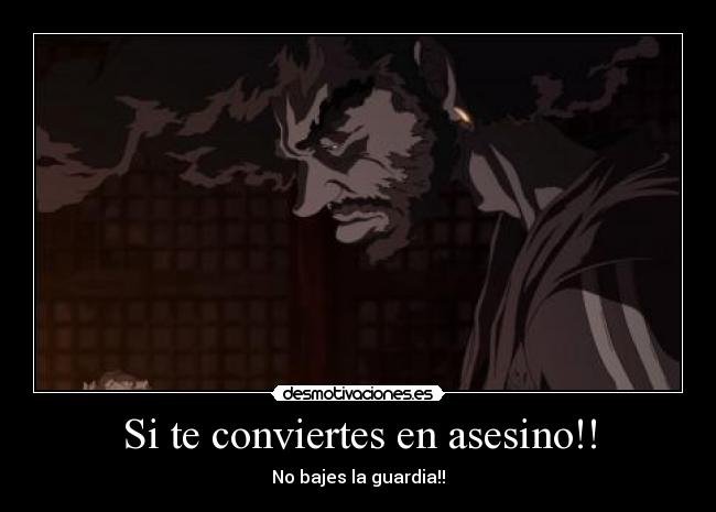 carteles anime desmotivaciones