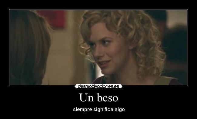 Un beso -
