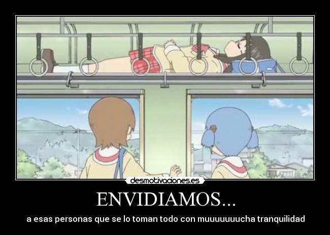 carteles nichijou desmotivaciones