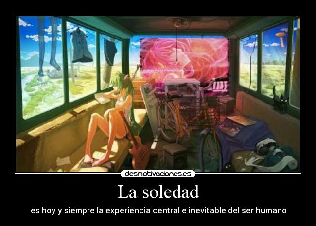 carteles soledad miku vocaloid hombre mas fuerte del mundo que esta solo anime desmotivaciones