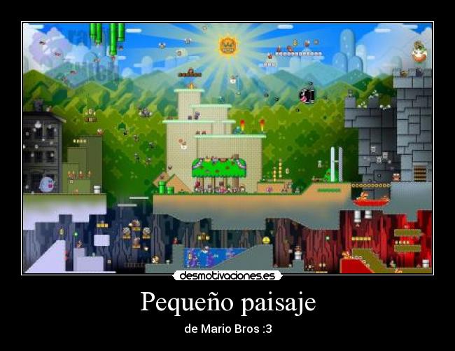 Pequeño paisaje -