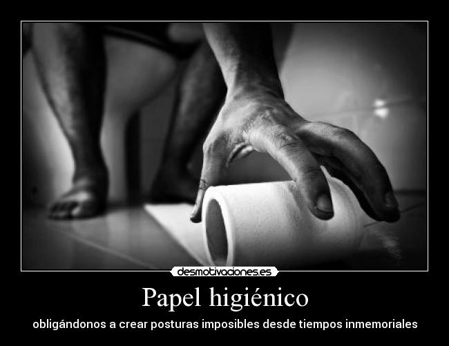 Papel higiénico -