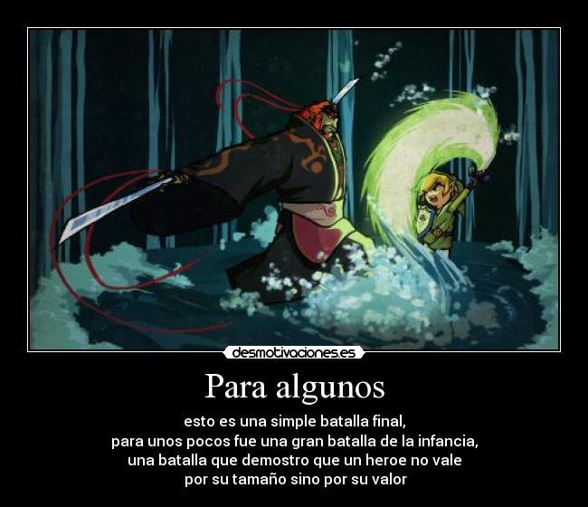 carteles zelda wind waker final boss ganondorf link desmotivaciones