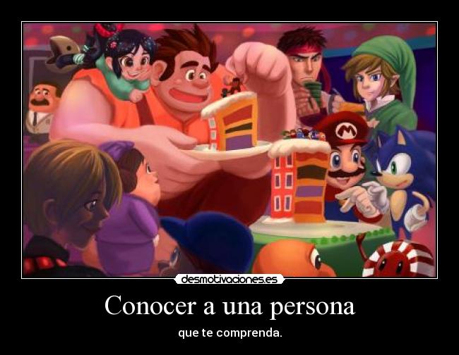 Conocer a una persona -