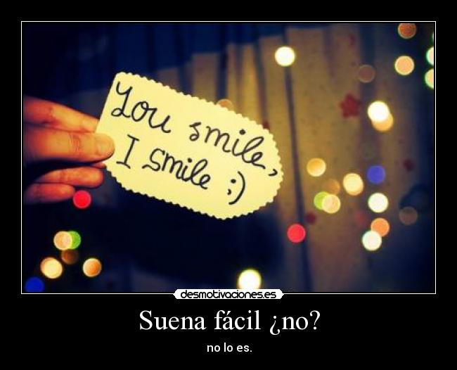 Suena fácil ¿no? - no lo es.