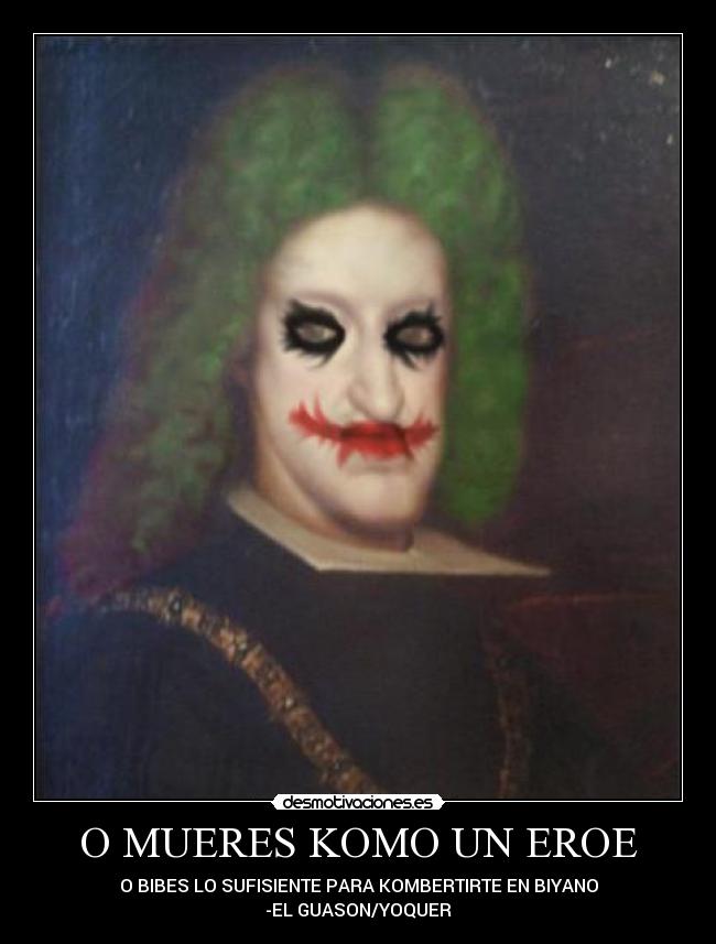 O MUERES KOMO UN EROE - 