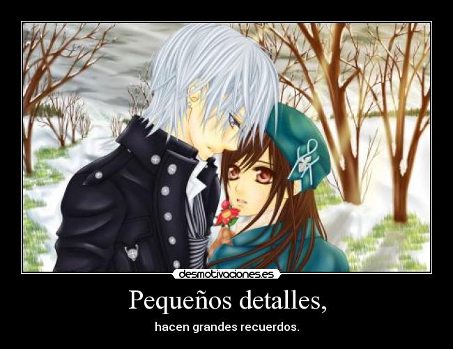 Pequeños detalles, -