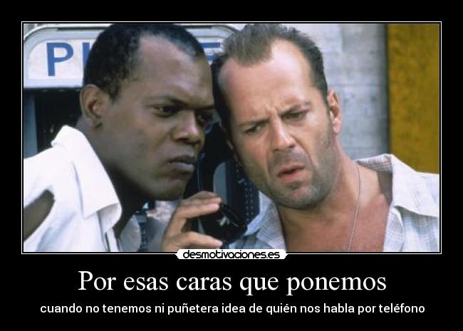 Por esas caras que ponemos - 