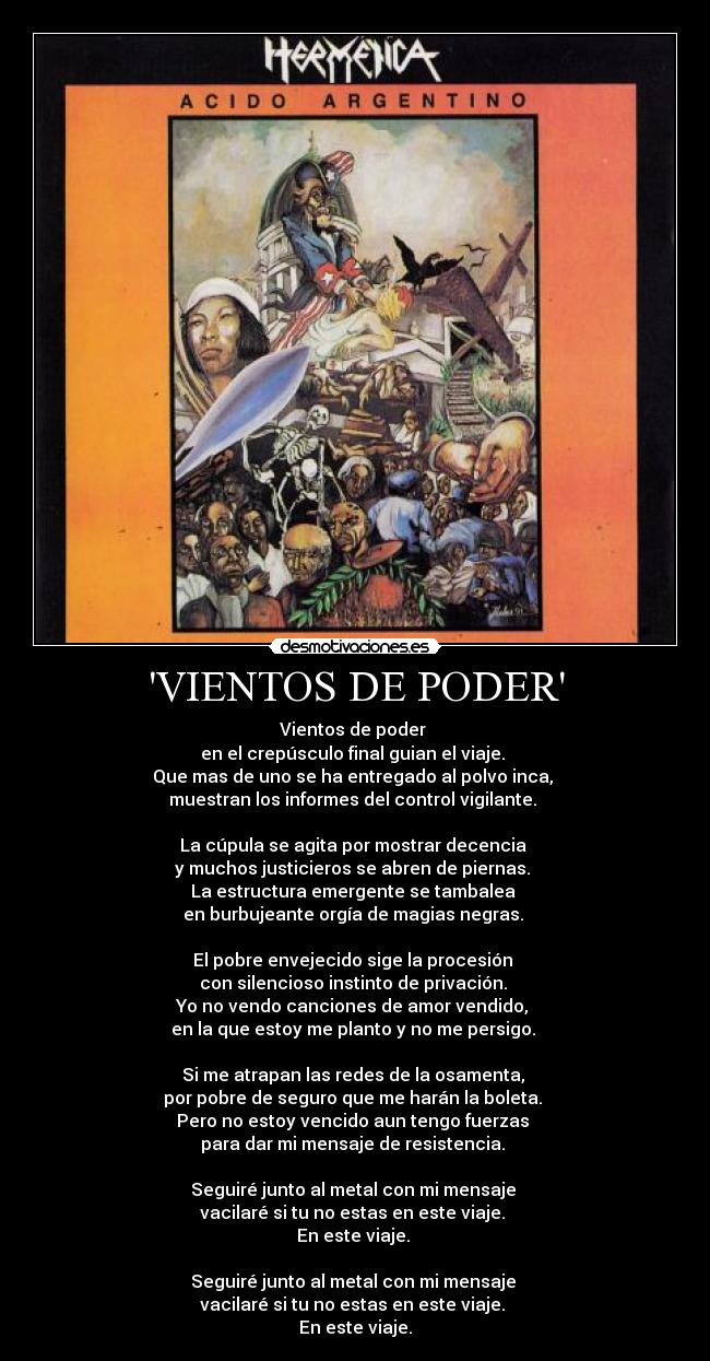 carteles metal argentino desmotivaciones