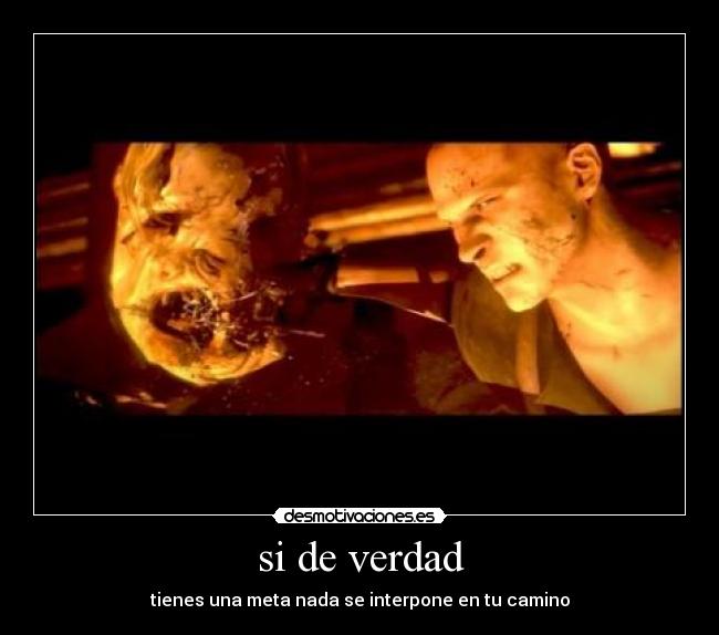 si de verdad -