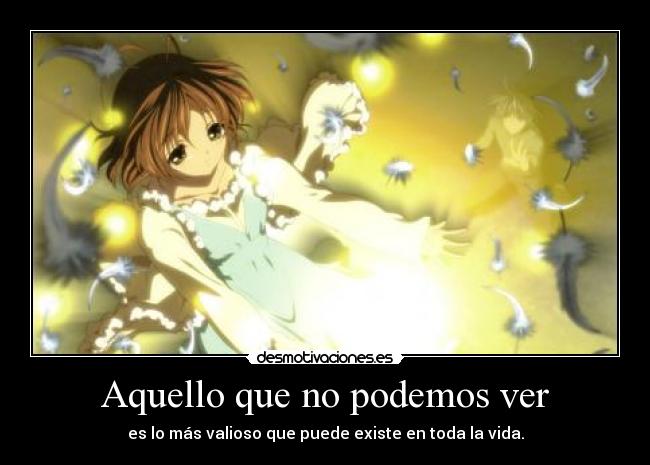 Aquello que no podemos ver -