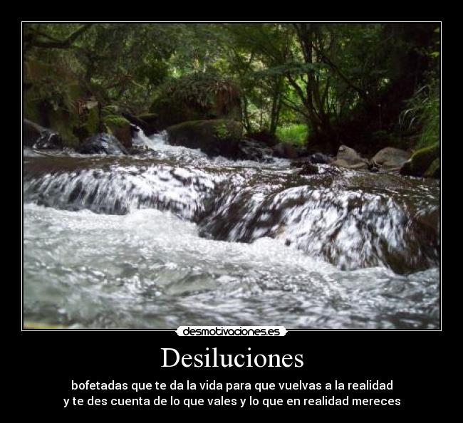 Desiluciones -