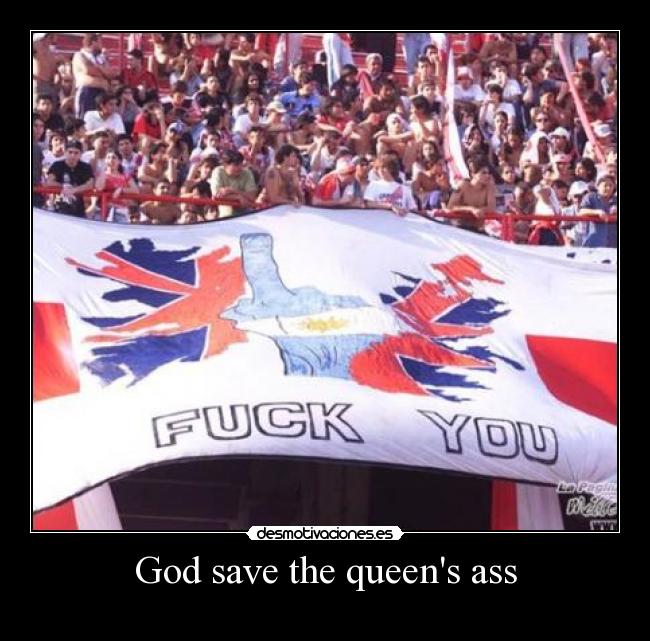 God save the queens ass - 