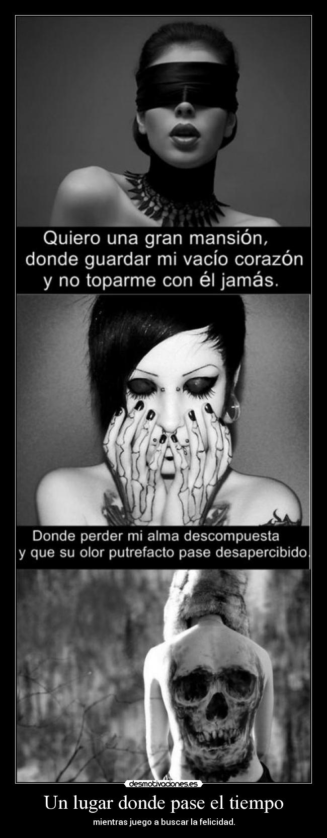 Un lugar donde pase el tiempo -